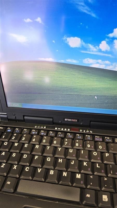 Vintage Military General Dynamics Itronix GoBook IX600 Laptop Windows XP working