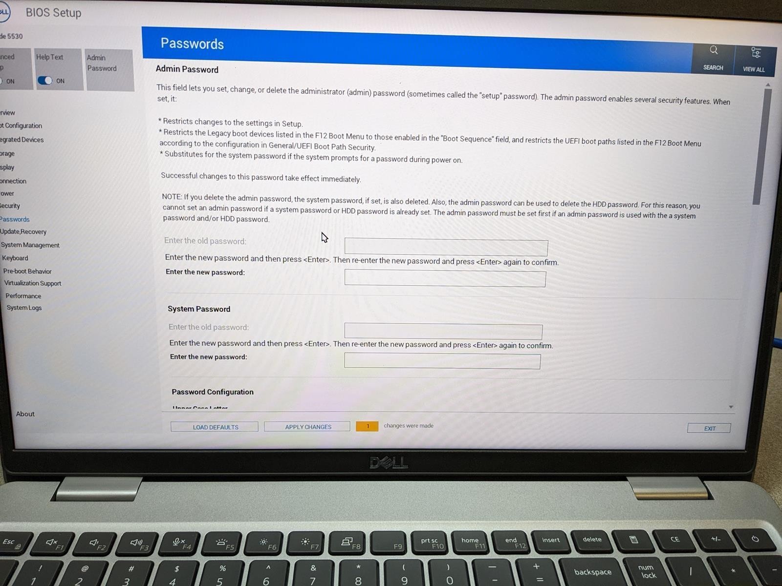 DELL LATITUDE 5530 i7-1265U @ 1.30GHz, 8GB RAM, NO HDD/OS – (FOR PARTS)