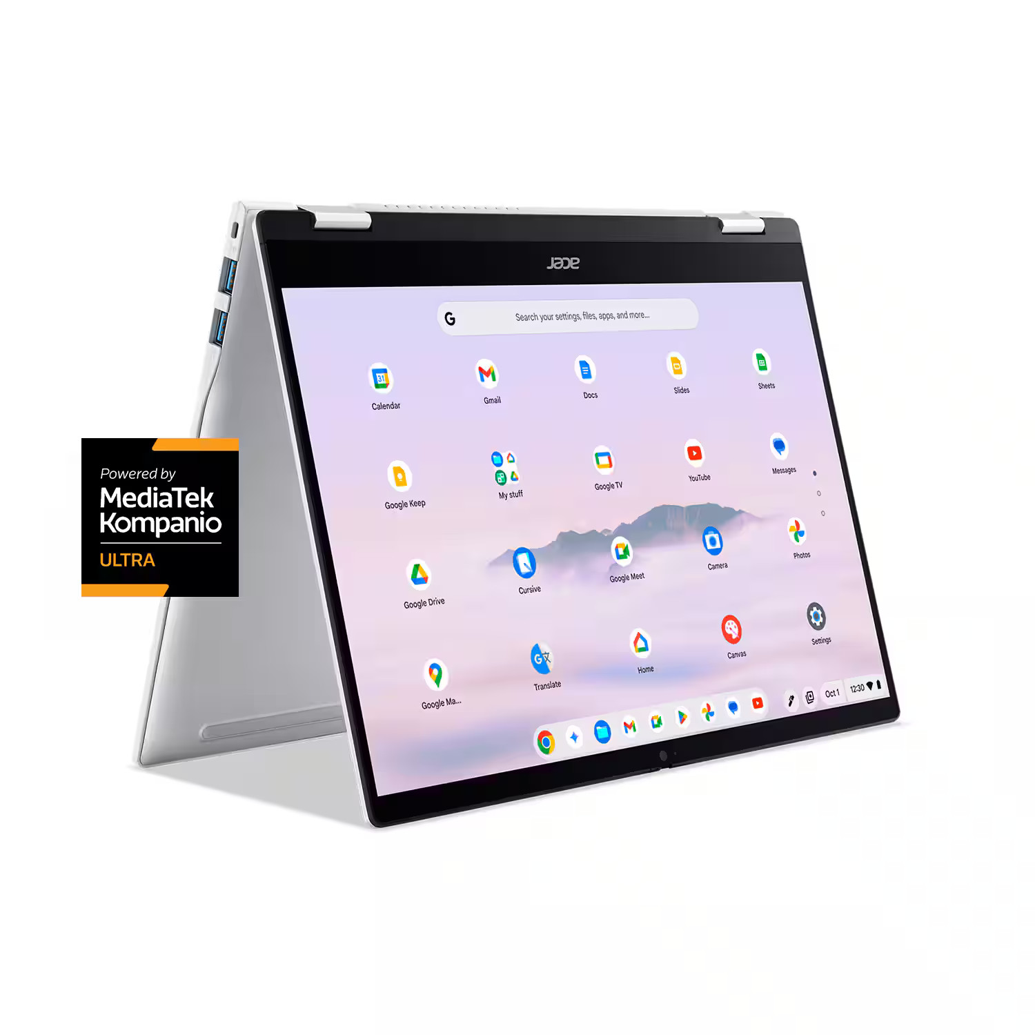 Acer – Chromebook Plus Spin 514 -14″ WUXGA Touch Laptop with Google AI- Media…