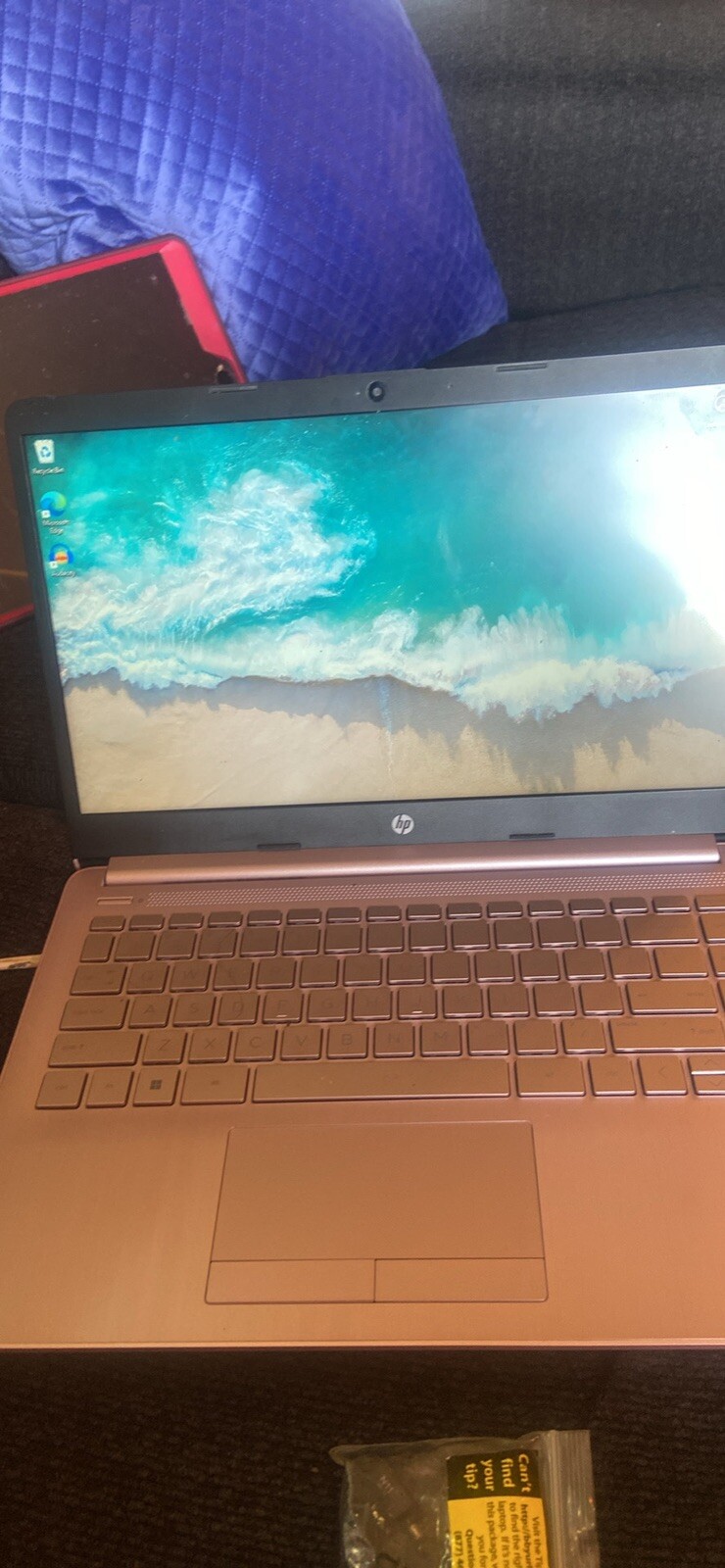 HP 14-cf2112wm 14″ (64GB eMMC, Intel Celeron N4120, 1.10GHz, 4GB RAM) Laptop…