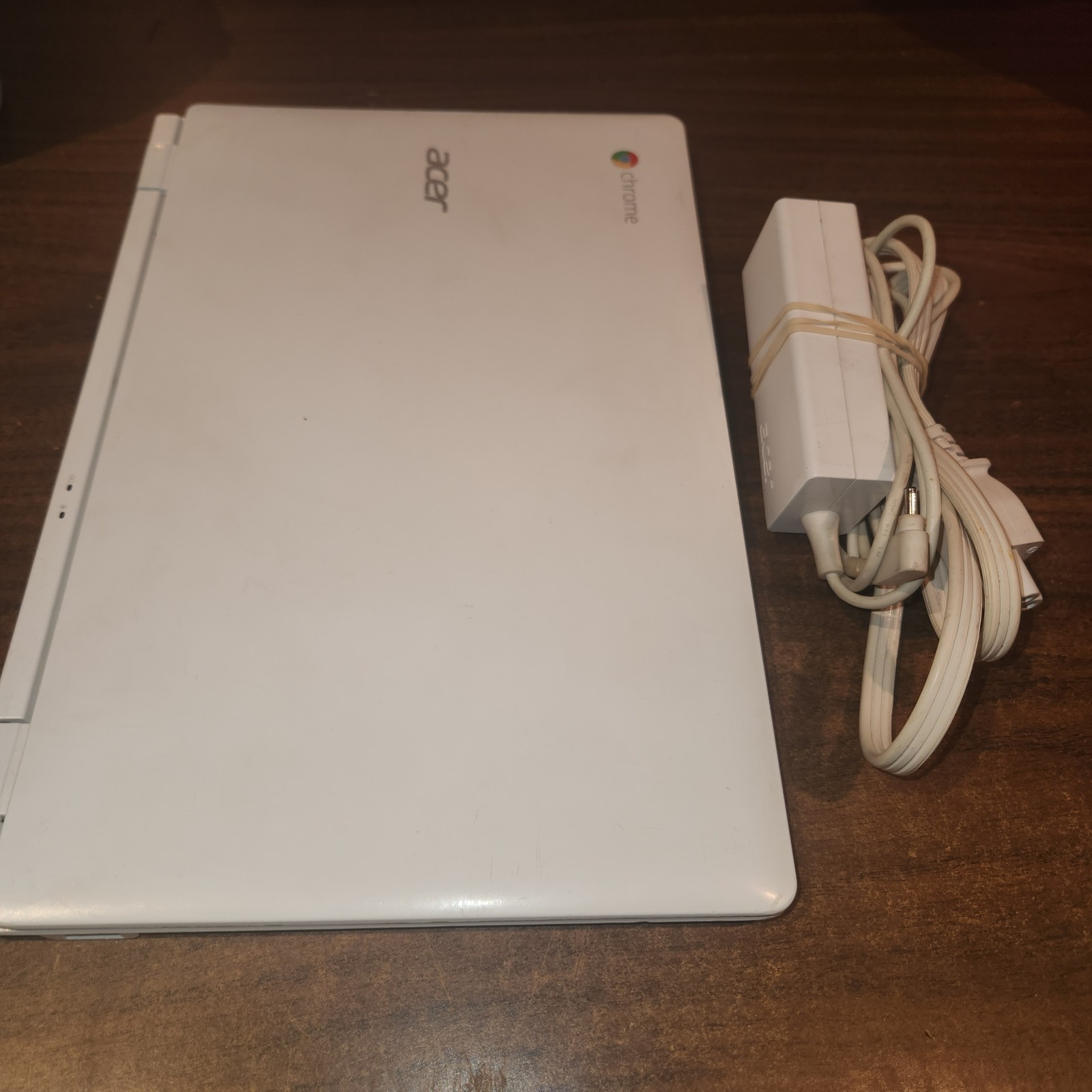 Acer Chromebooks CB3-111 White Power Supply included Factory Reset, Ready to Go