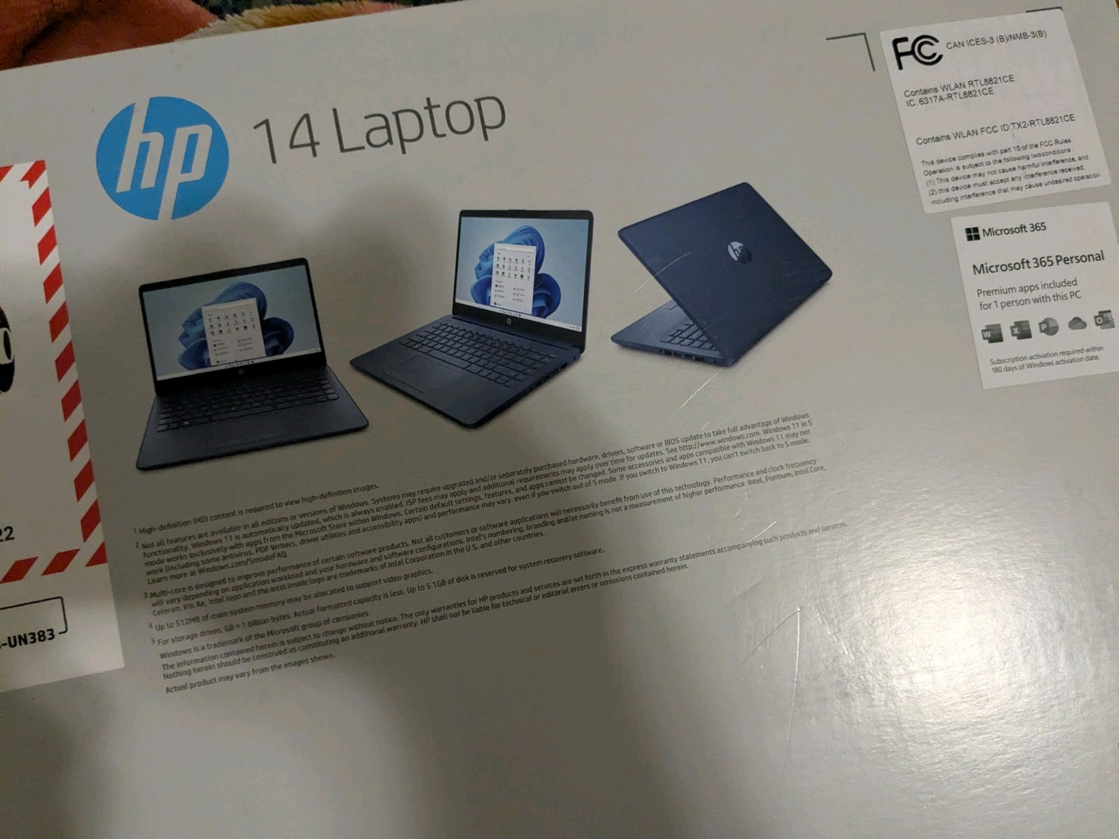 HP Stream 14″ Windows Laptop Intel Processor N4120 4GB RAM 64GB eMMC, Blue New