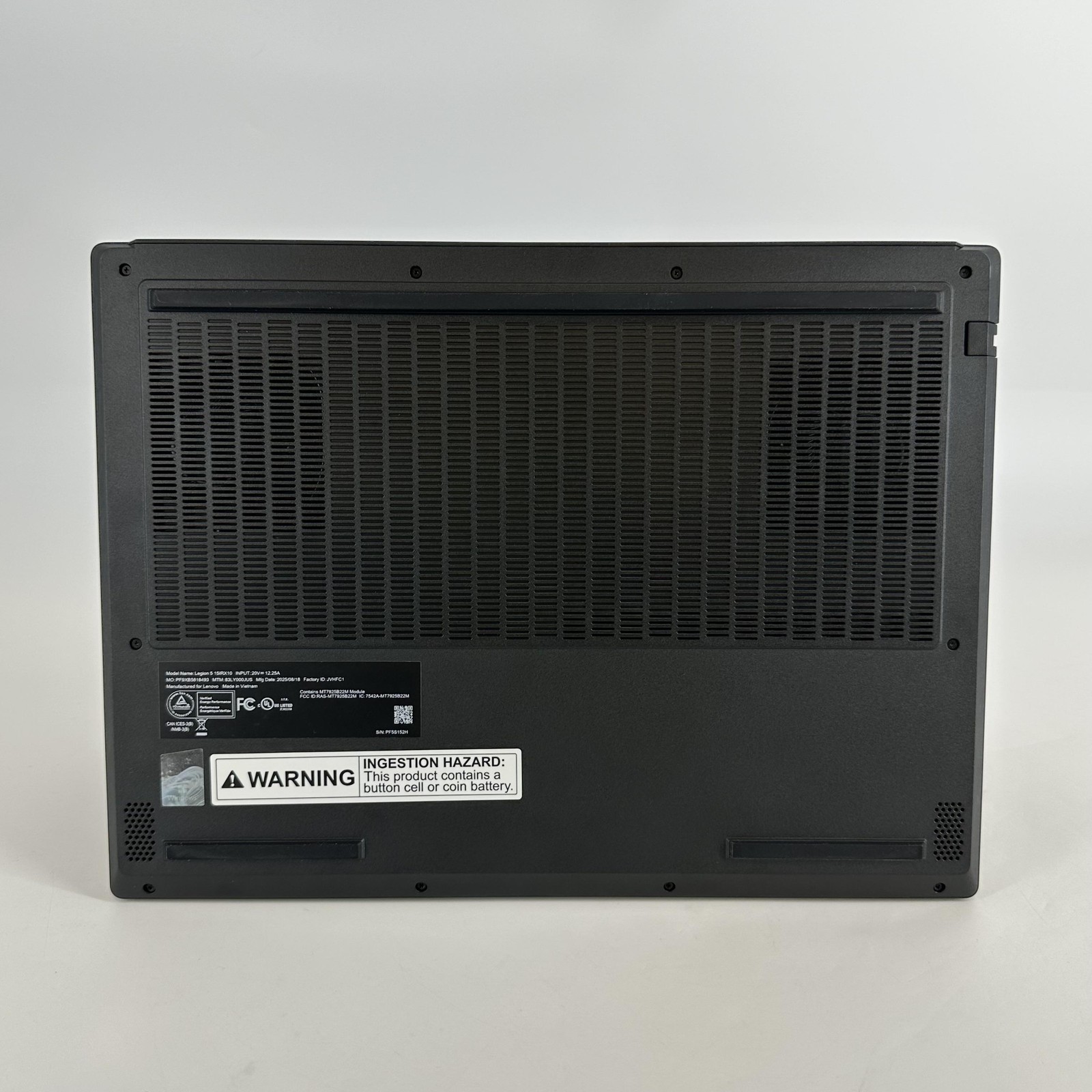 Lenovo Legion 5i Gen 10 15.1 165Hz QHD+ 2025 2.2GHz i9-14900HX 32GB 2TB RTX 5070