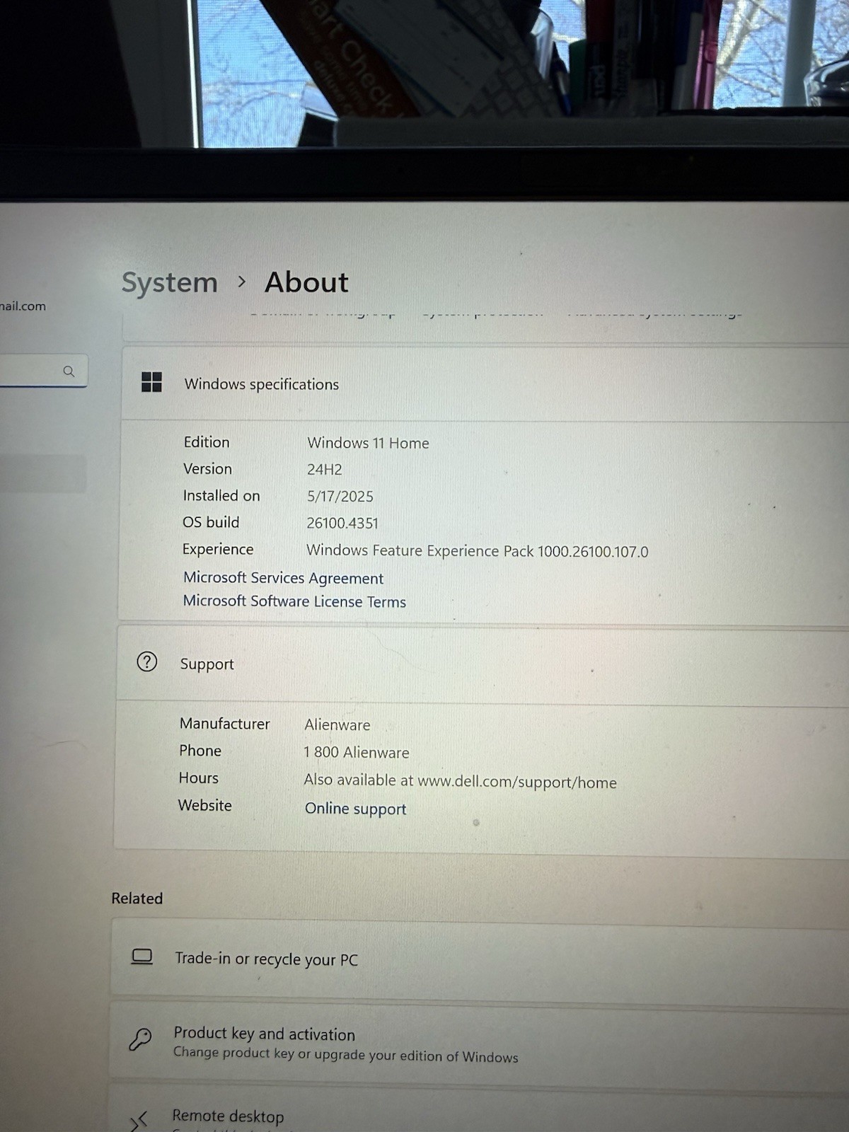Alienware m16 R2 Gaming Laptop Intel Core Ultra 7 16GB RAM 954GB SSD 16″ Win11