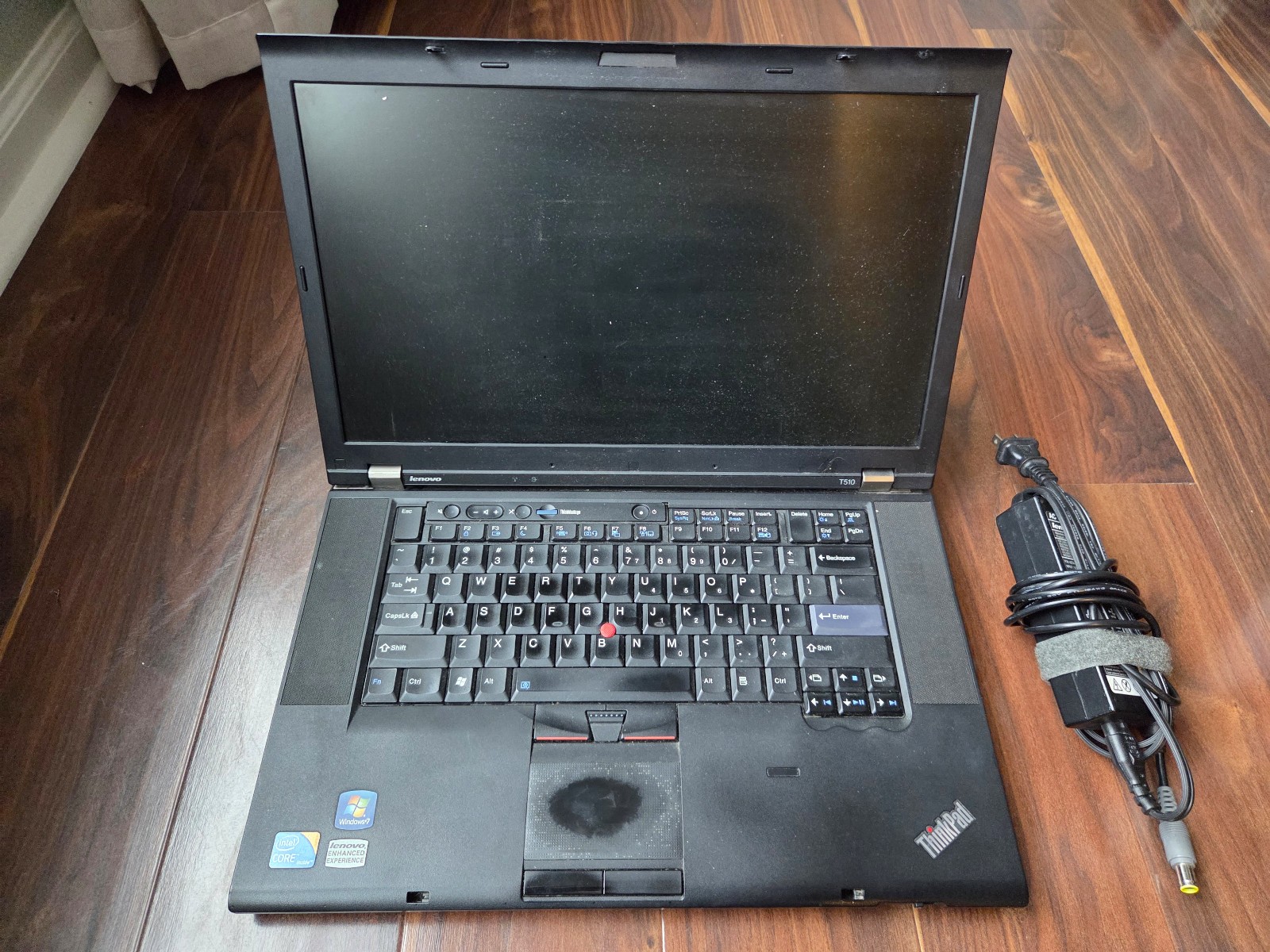 Lenovo ThinkPad T510 15″ Intel i5-M560 2.6GHz 4 GB RAM 500 GB HD Windows 7 Prem