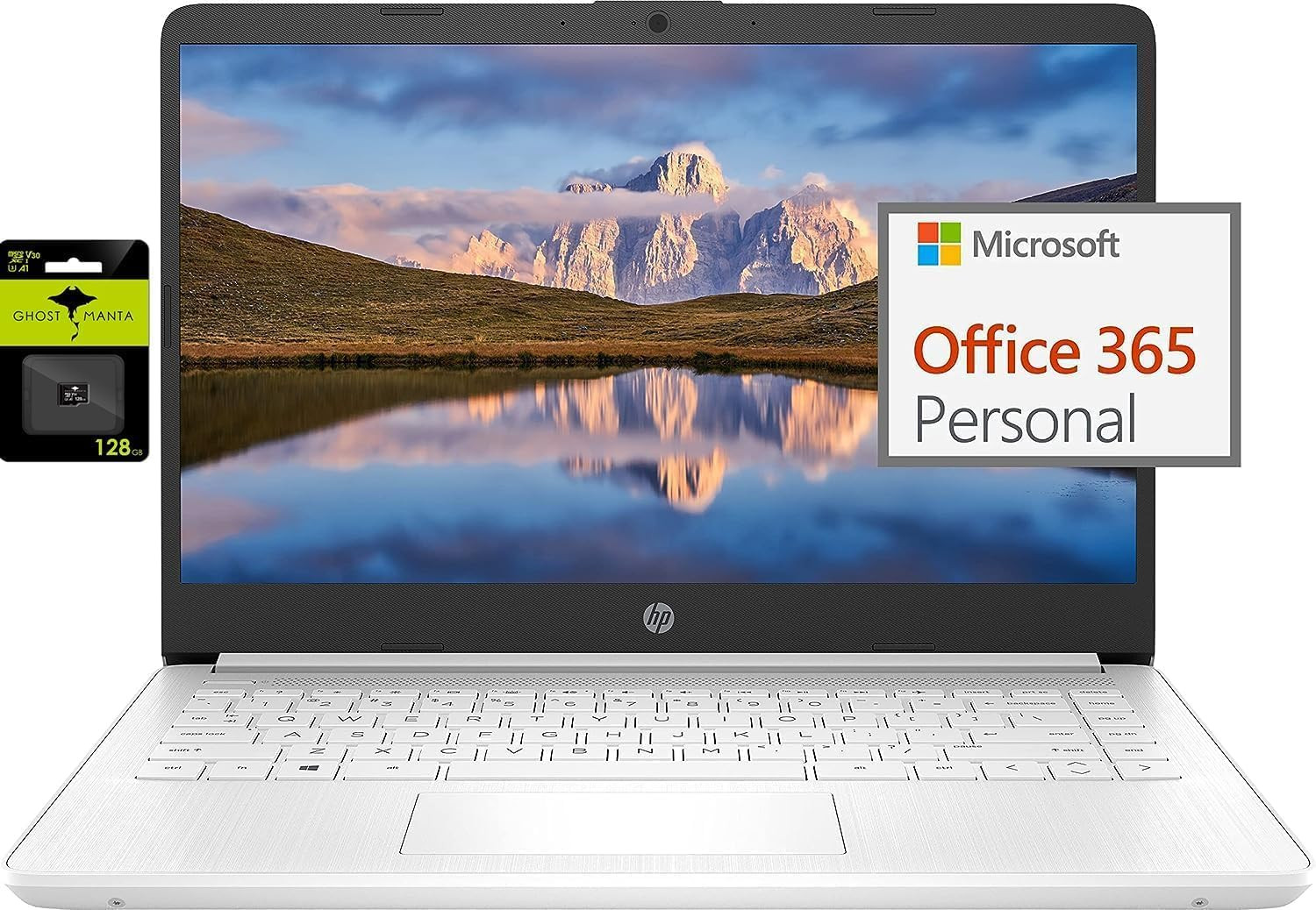 14″ Ultral Light Laptop for Students and Business, Intel Quad-Core, 8GB RAM, 192