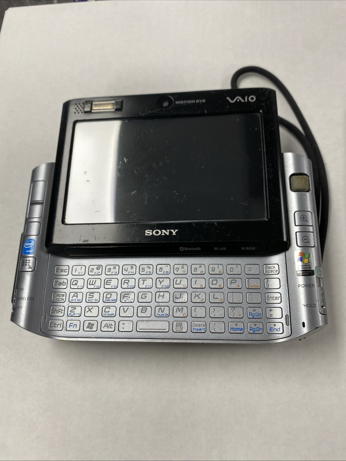 J4 SONY VAIO MICRO LAPTOP – (VGN-UX380N) – Untested – Windows