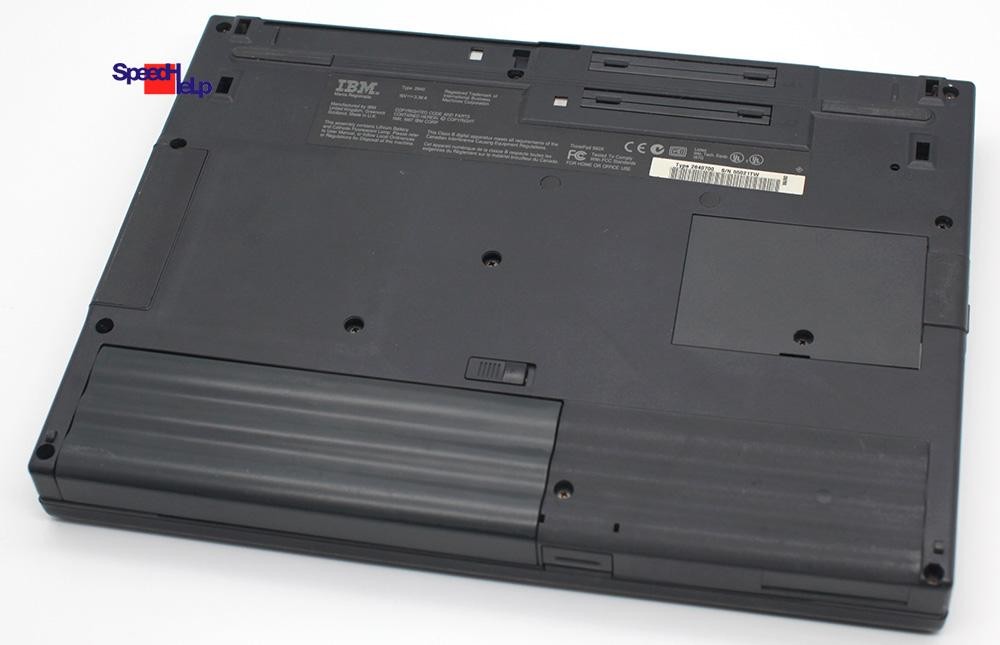 Notebook IBM ThinkPad 560X Type 2640 2640700 Pentium MMX 4GB Laptop Windows 95