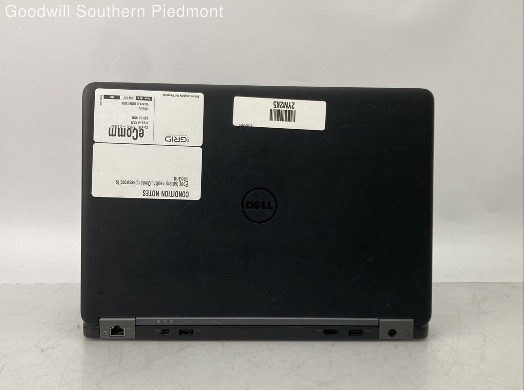 Dell Latitude E7450 Core i5-5200U 2.2GHz 8Gb RAM 240Gb SSD (Ubuntu) – Tested