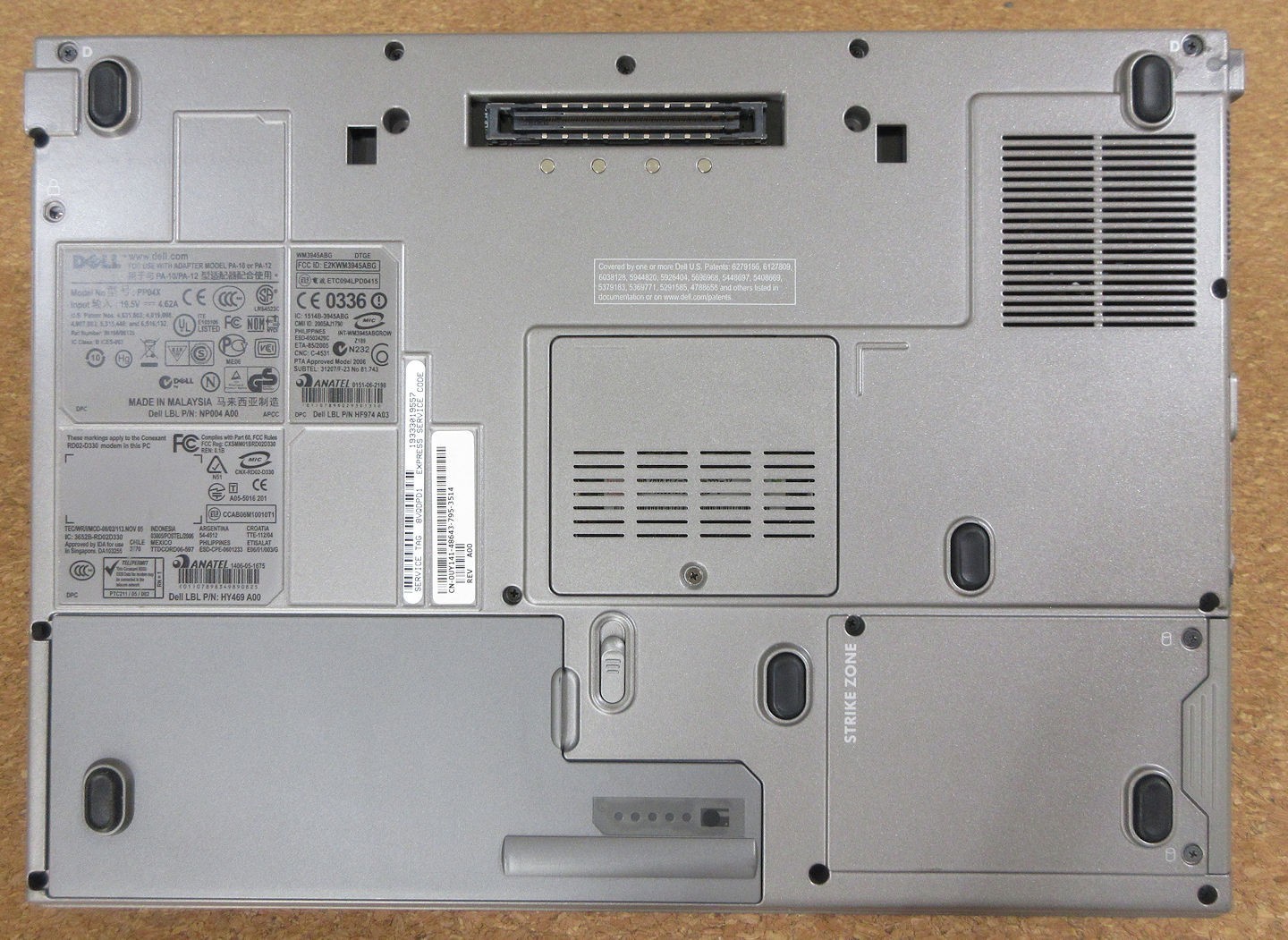 Win XP NR PERFECT Dell D830 T9300 4gb 15.4 NVIDIA NEW WD 240g SSD NEW BAT SERIAL