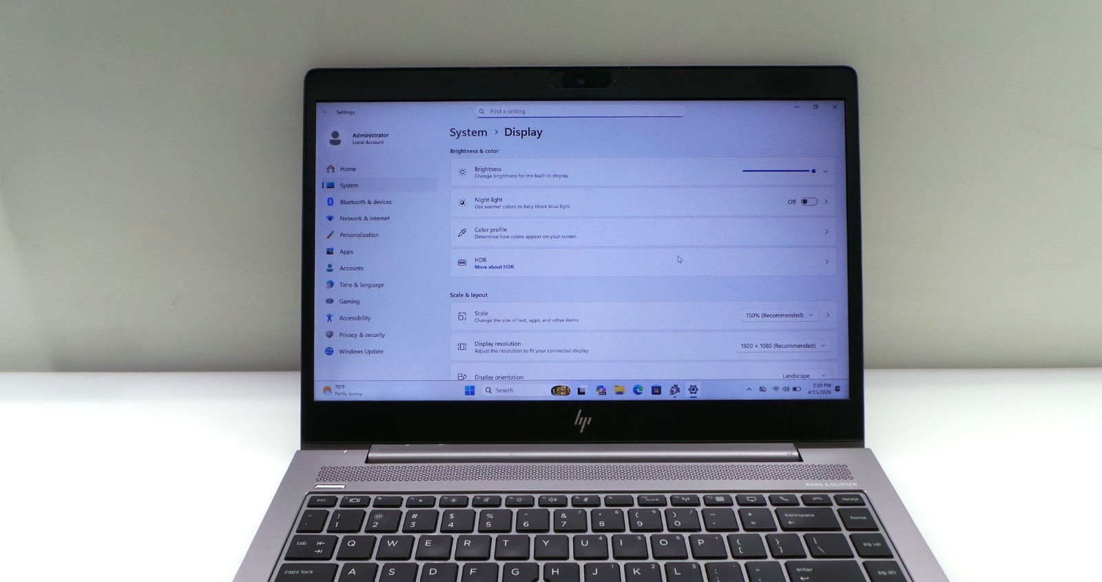HP ZBook 14u G5 | 14″ | i5-8265U 1.60GHz | 8GB RAM 256GB NVMe | WIN 11 PRO