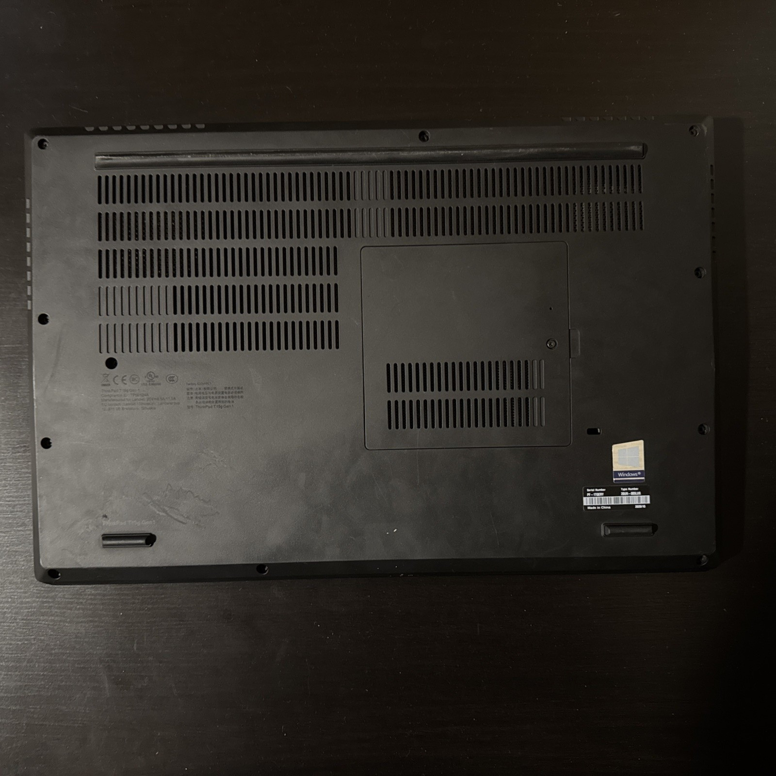 Lenovo ThinkPad T15g Gen 1 | i7-10750H | NVIDIA RTX 2070 Max-Q | 16GB 512GB W11P