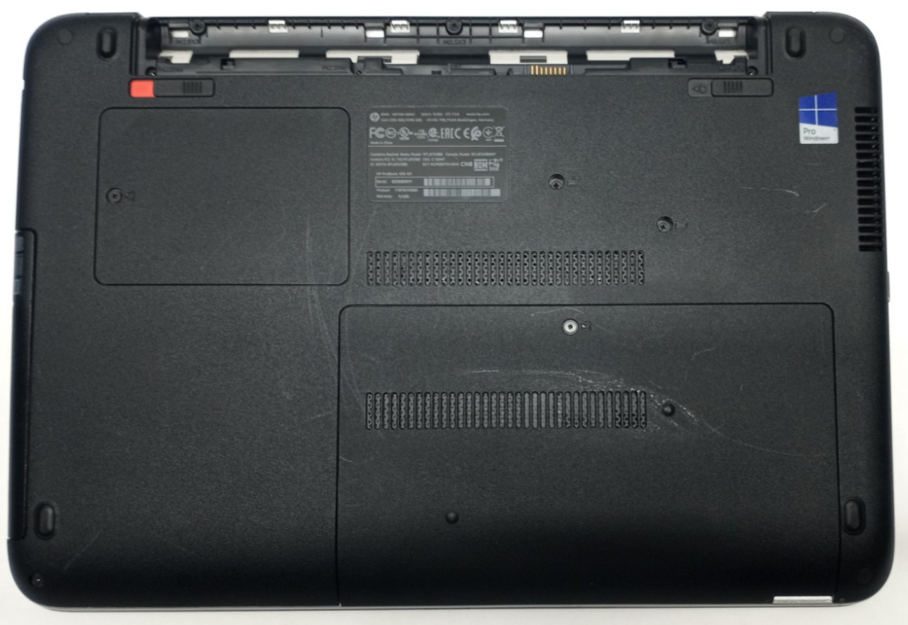 HP ProBook 455 G3 AMD A10-8700P r5@1.80GHz 8GB RAM 500GB HDD No OS/Battery MC748