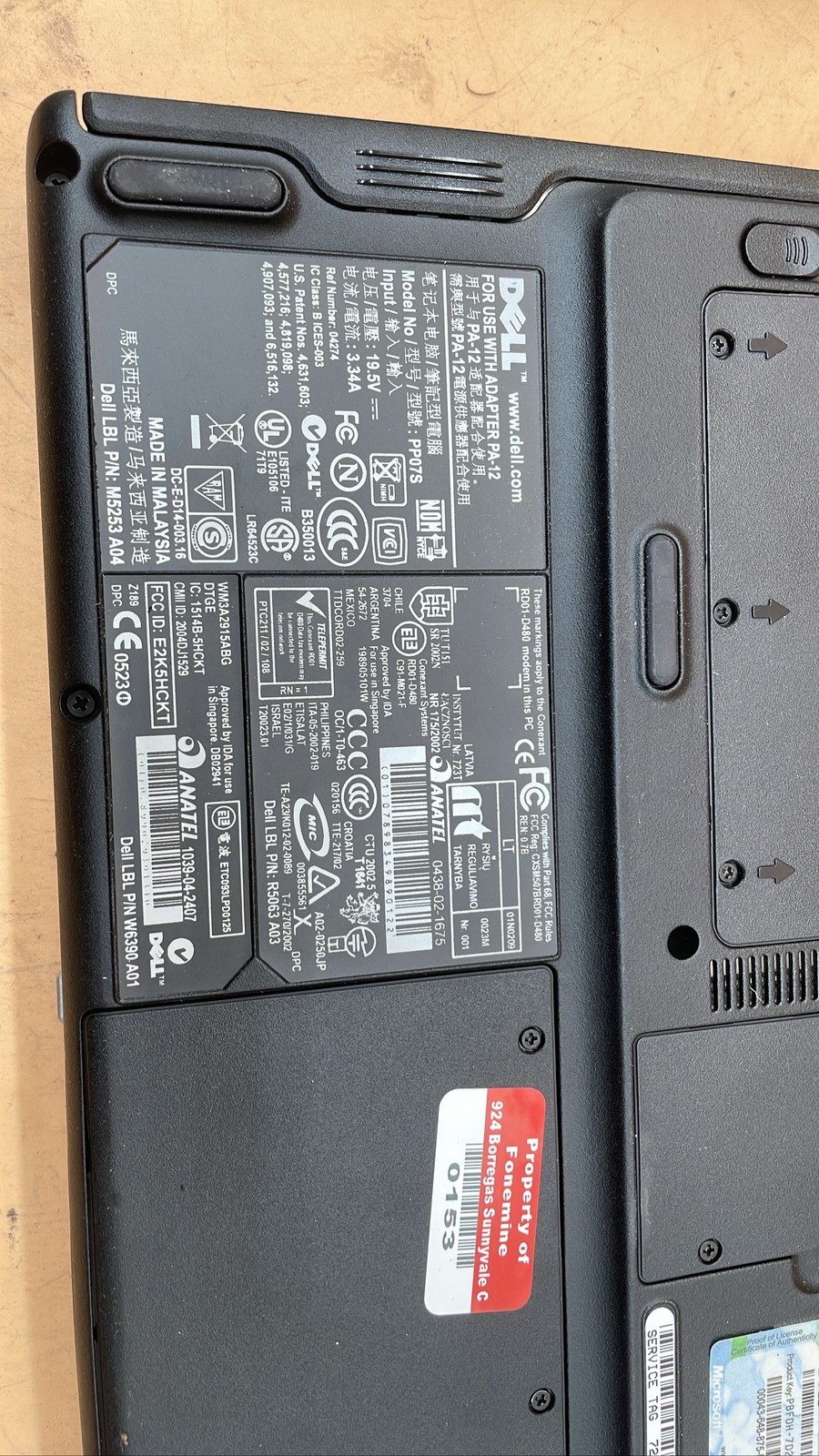 Lenovo ThinkPad T420 Type 4236 Dell Inspiron 700m & IBM Type 2647 No HDD Unit