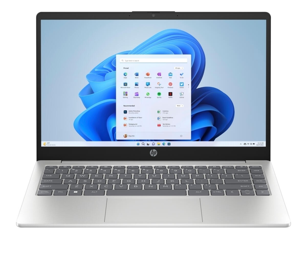 HP 14″ HD AMD Ryzen 7 – 7730U 16GB 1TB Laptop Win11Home Silver B43BVUA#ABA