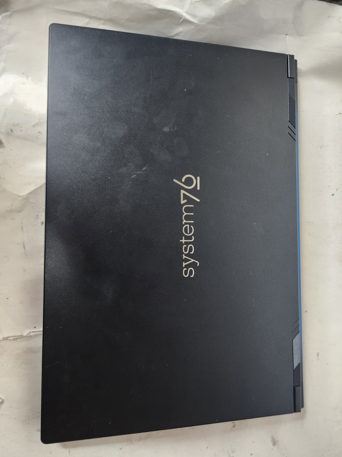 System76 Adder WS Laptop 64GB RAM 1tb Nvme Ssd Geforce Rtx 4060