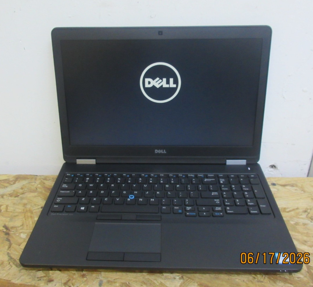 Dell Precision 3510 Core i5-6th @ 2.60GHz 128GB SSD 8GB RAM Win11P LAPTOP.