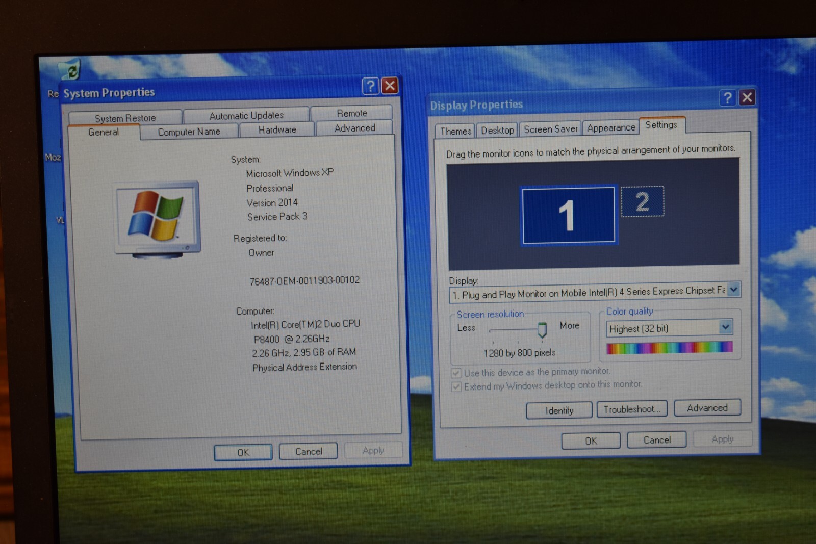 Dell Latitude E6500 Core 2 Duo 2.26GHz 3GB RAM 320GB HDD Windows XP Pro 32-bit