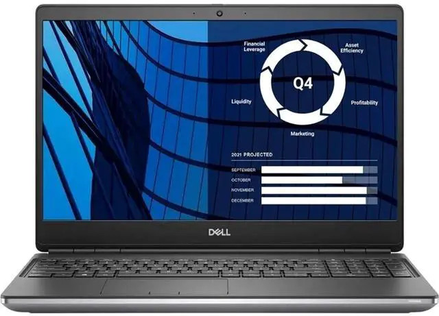 Dell Precision 7550 15.6 in 32GB RAM 512GB SSD Core i7-10875H WIN11P Titan Grey
