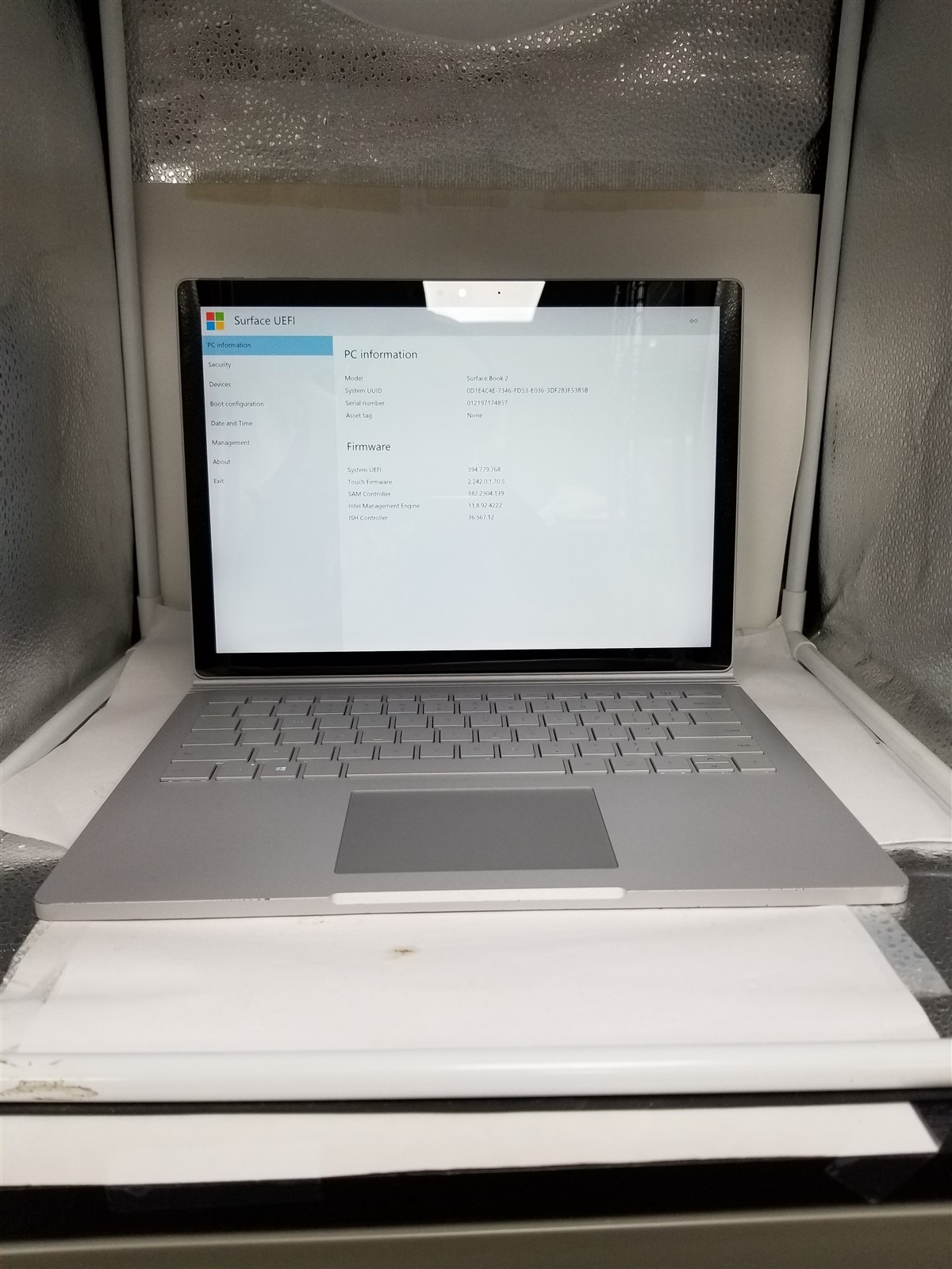 Microsoft Surface Book 2 Core i7 13.5″ 16GB/512GB Silver Reduced Price VW6300