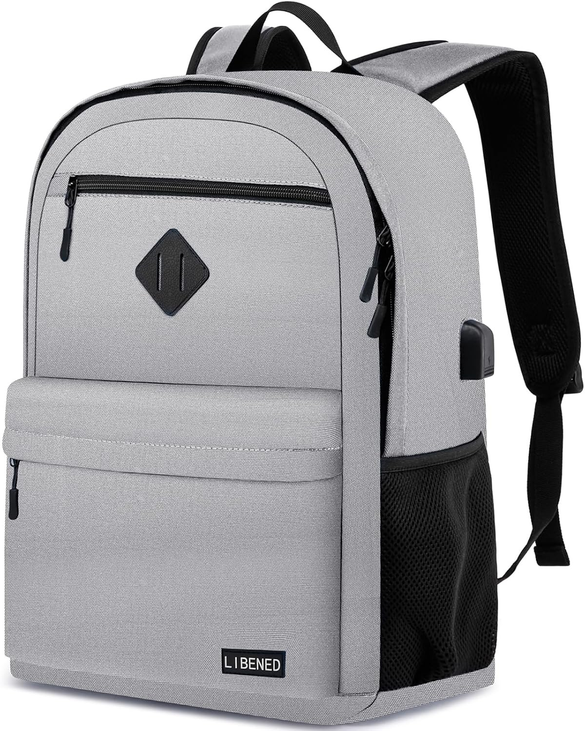 Laptop Backpack for College & High School, Water Resistant Anti-Theft Bookbag, 1