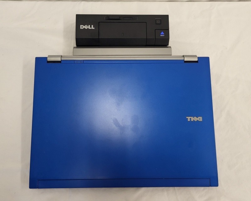 Dell Latitude E6500 Core 2 Duo P8400 8GB 120GB SSD Win10 Pro w/ Dock Blue