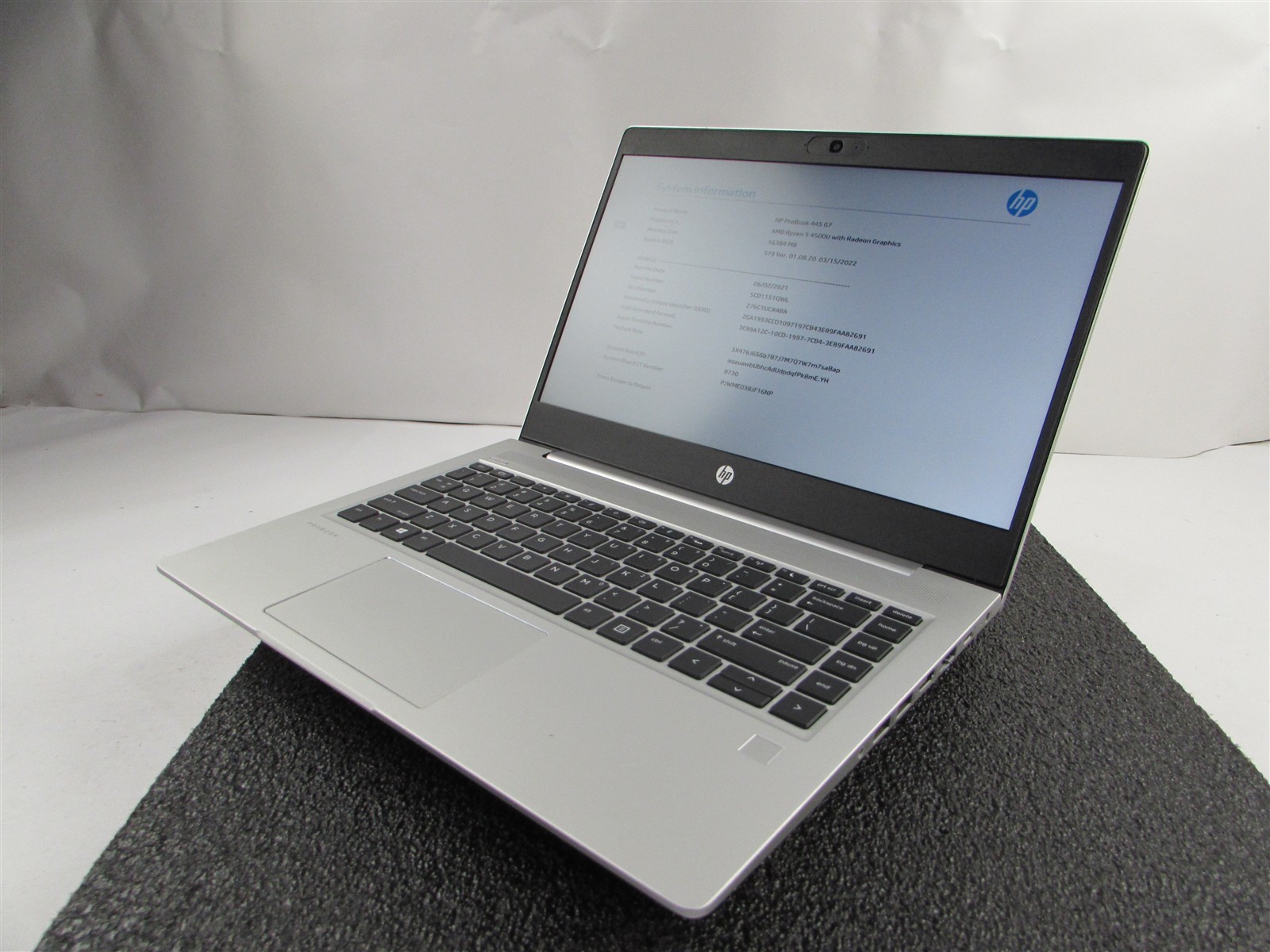 HP PROBOOK 445 (G7) 14″ FHD AMD RYZEN 5 4500U 512GB SSD 16GB RAM AMD GPU NO O.S