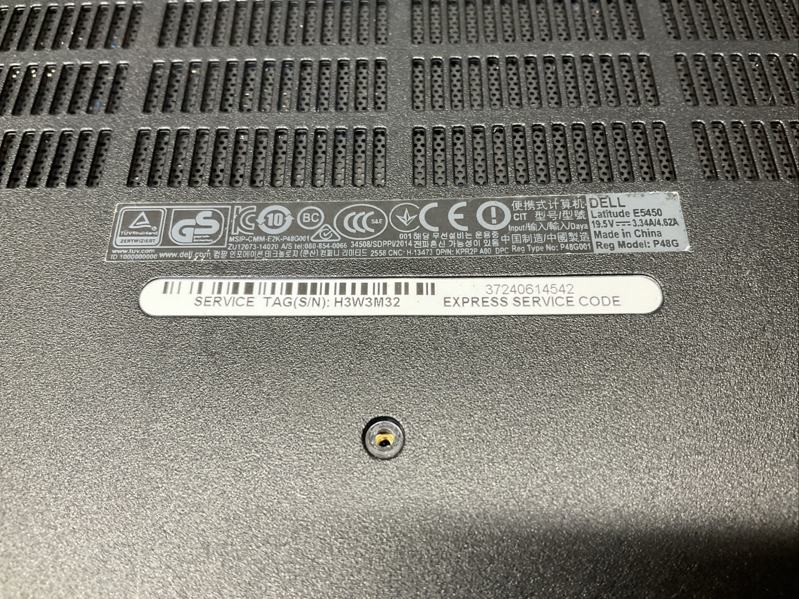 Dell Latitude E5450 / Laptop Notebook PC / P10