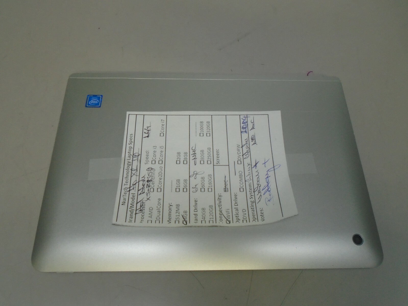 HP x2 10 10.1″ Intel Atom X5-Z8350 1.44GHz 4GB/64GB eMMC Linux Laptop ‘NO AC’