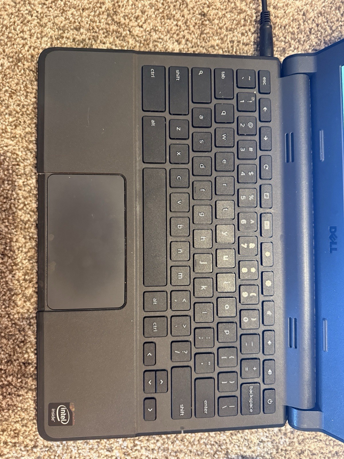 DELL CHROMEBOOK Laptop Barely Used with Charger Completely Wiped and Working