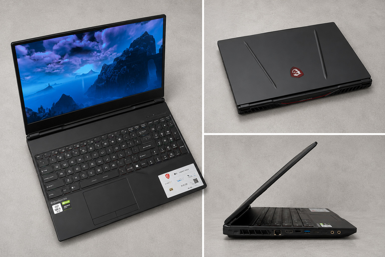 MSI GL65 Leopard 10SCK (Processor: Intel Core i5-10300H, RAM: 16 GB)