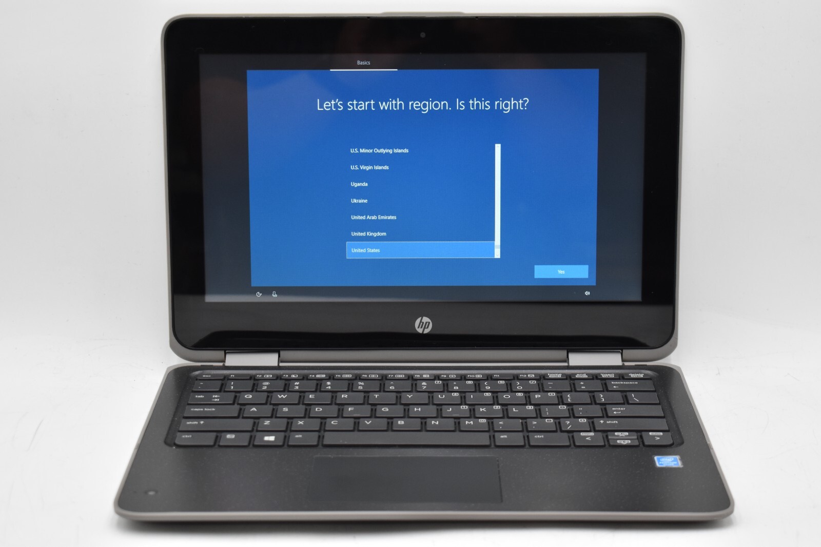 HP PROBOOK X360 11 G3 EE Laptop M3-8100Y @ 1.10GHz 4GB RAM 128GB SSD WIN10 *READ