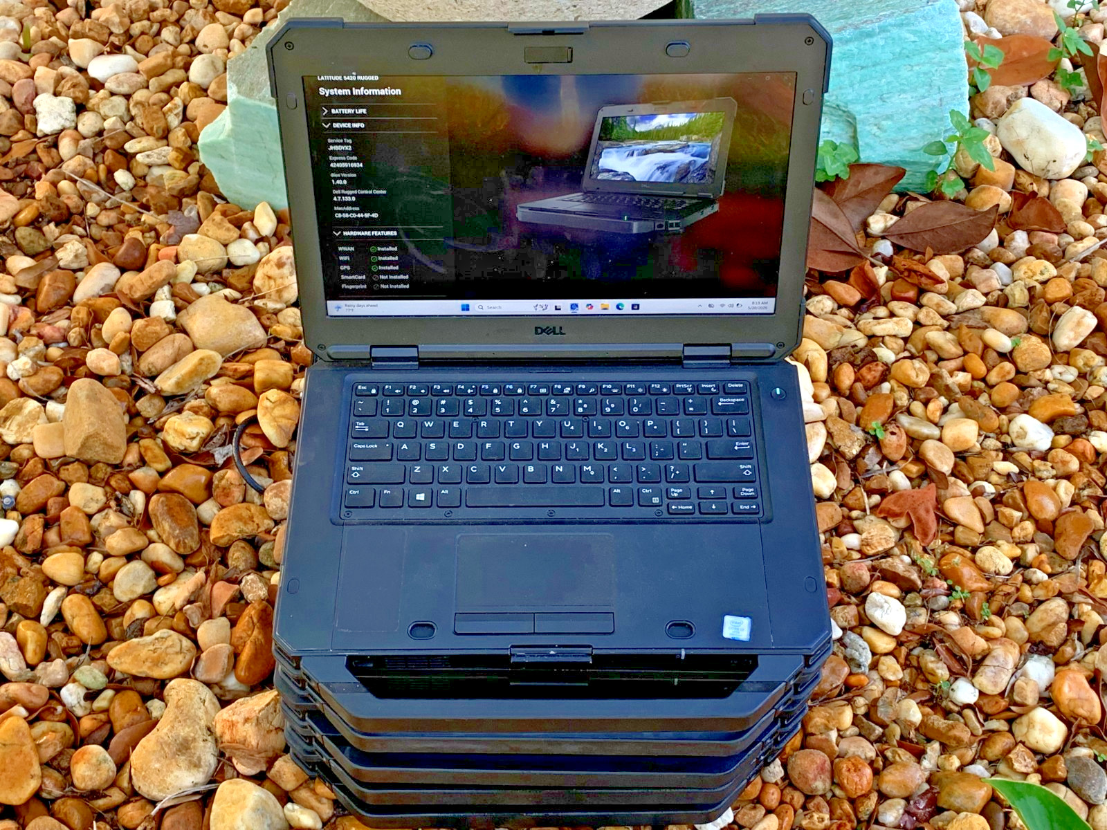 DELL LATITUDE RUGGED 5420 i7 8th 32GB RAM 1TB SSD WIN 11 GPS 4G LTE TOUCH LCD