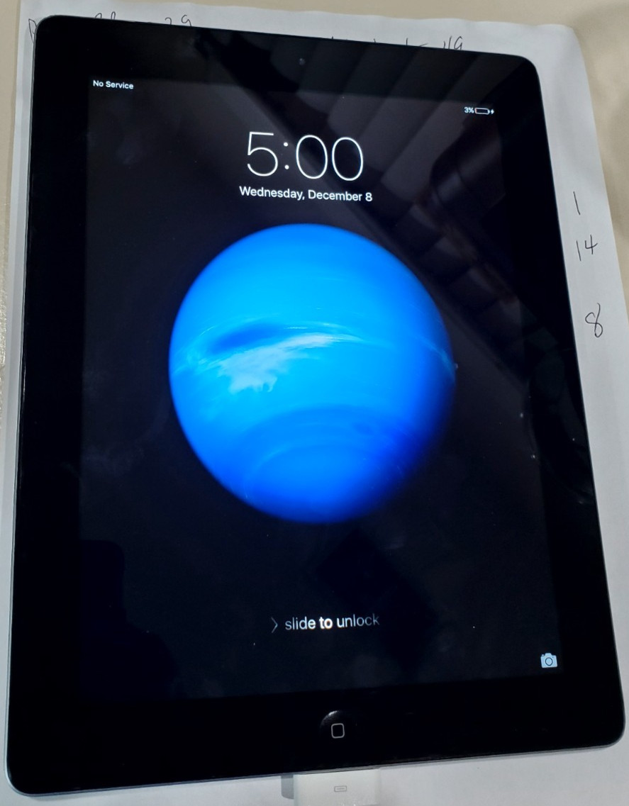 APPLE IPAD MODEL A1403 64GB WORKING UNLOCKED