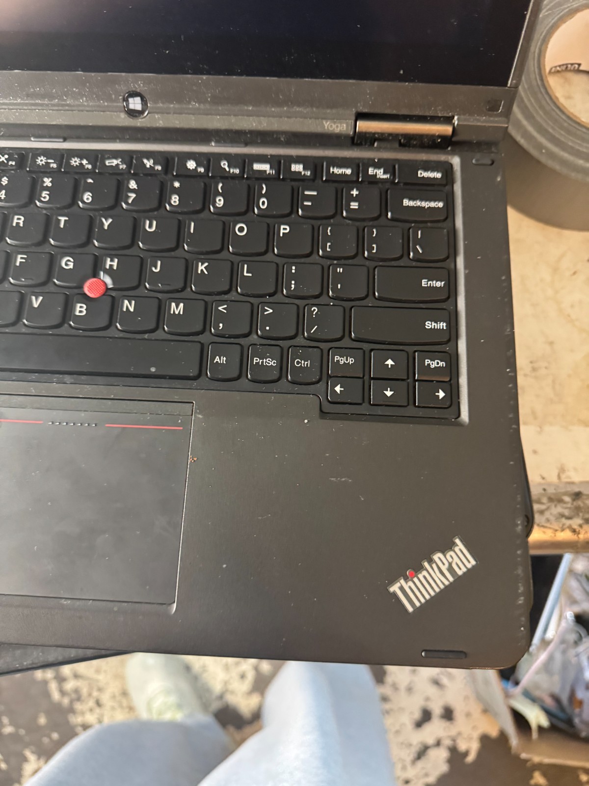 Lenovo ThinkPad Yoga 12 Intel Core i3 Laptop for Parts/Repair #4742