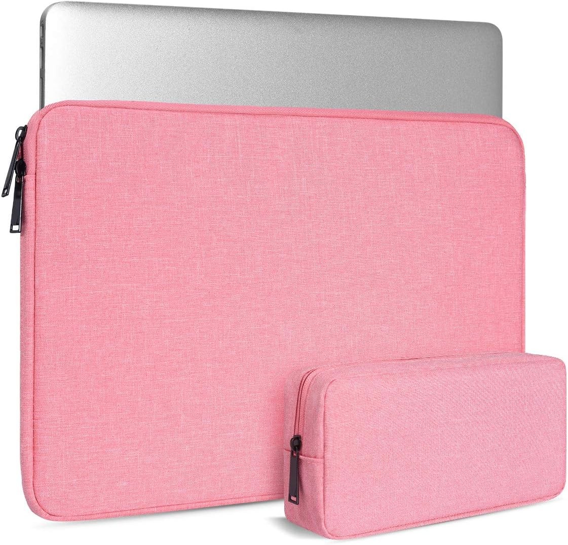 Pink Laptop Sleeve Case for 15.6 Inch Lenovo IdeaPad 3 3i, ThinkPad E15, Yoga 7i