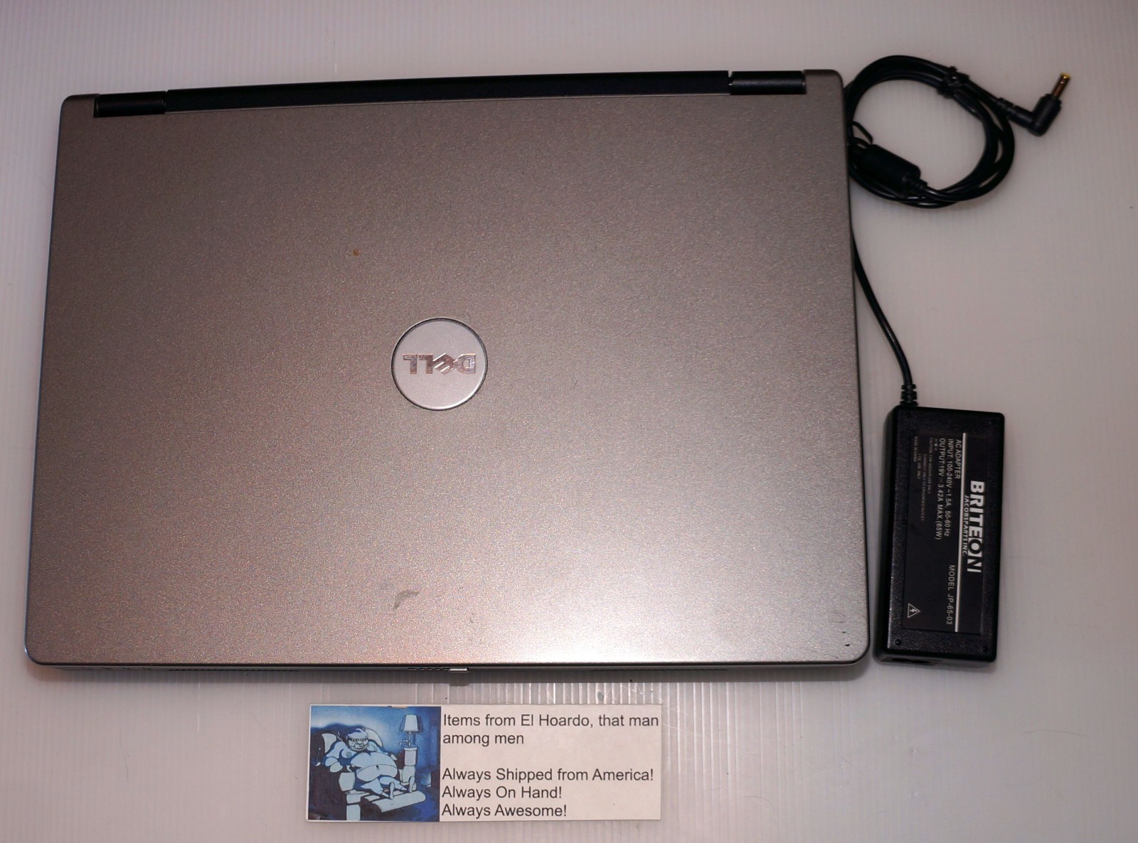 Dell Inspiron B130 Laptop 1GB Ram 40GB HDD 1.50 Ghz Celeron M Windows XP DVD