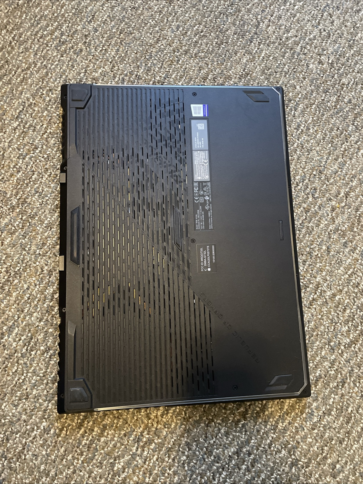 ASUS ROG strix G732 Gaming Laptop 17.3” Display | 300hz Refresh Rate |