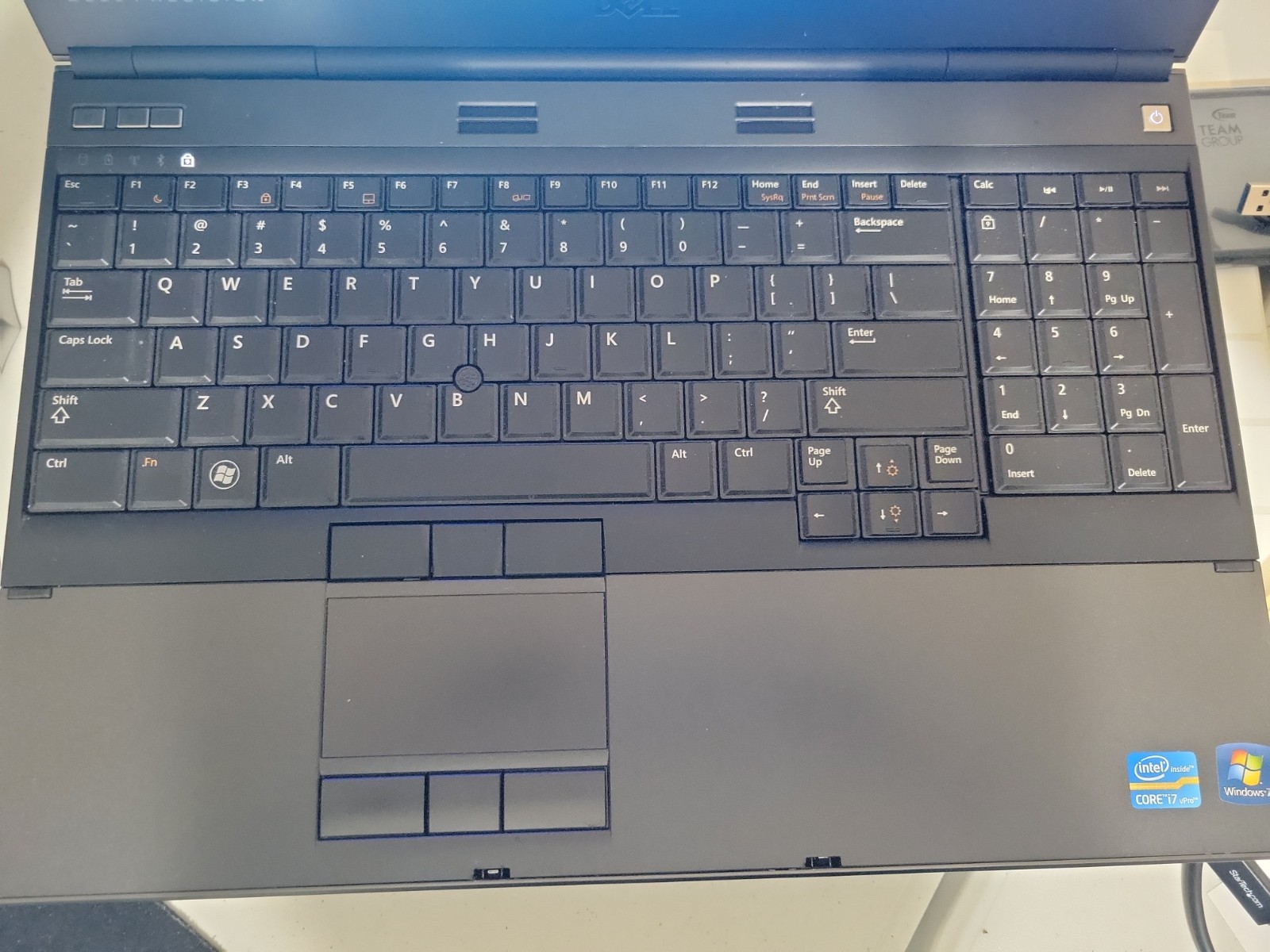 DELL PRECISION M4600 Laptop w/ Intel Core i7-2720QM 2.20 GHZ + 16GB Works Great