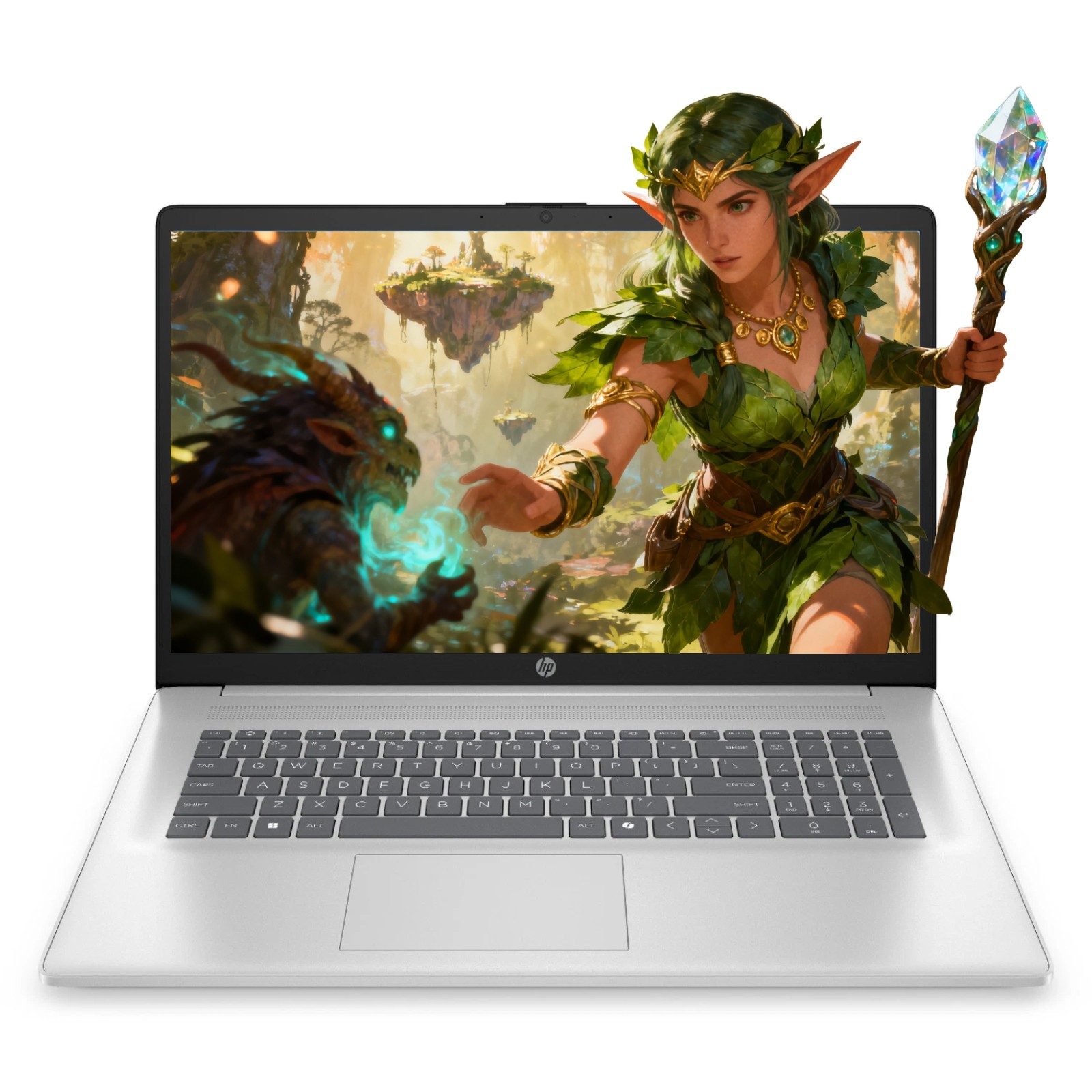 HP 17.3″FHD Laptop computer 2.7 GHz ~ 4.3 GHz AMD Ryzen 5-7430U 32GB RAM 1TB SSD