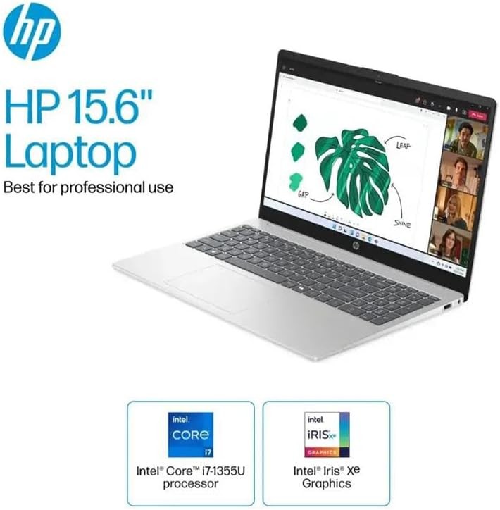 HP 15.6″ FHD Touchscreen Laptop Intel Core i7-1355U 16GB RAM 512GB SSD Win11 Pro