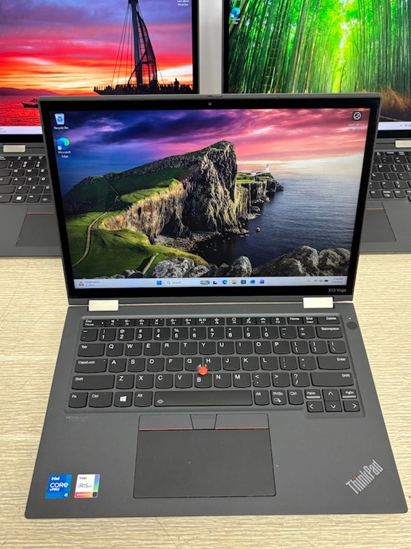 3x Lenovo ThinkPad X13 Yoga Gen 2 13″ i5-1145G7 16GB 256GB SSD W11P Laptop (Lot)