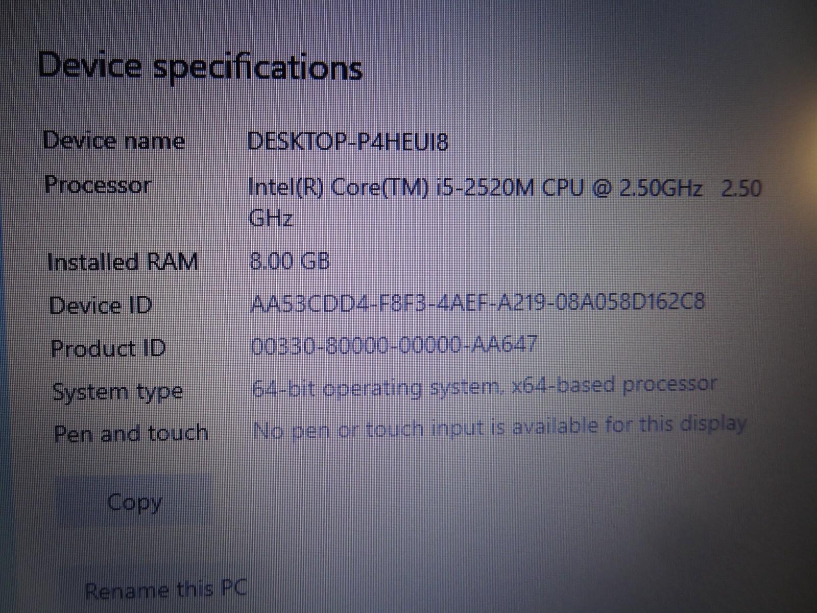 Dell Precision M6600 Laptop Computer -17.3″Screen -Windows 10 -1TB SSD -8GB RAM