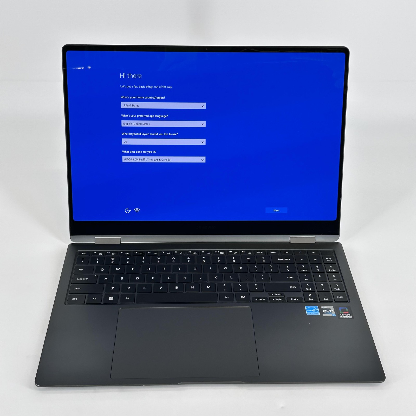 Samsung Galaxy Book3 Pro 360 16 QHD+ TOUCH i7-1360P 16GB 1TB SSD CRACKED SCREEN