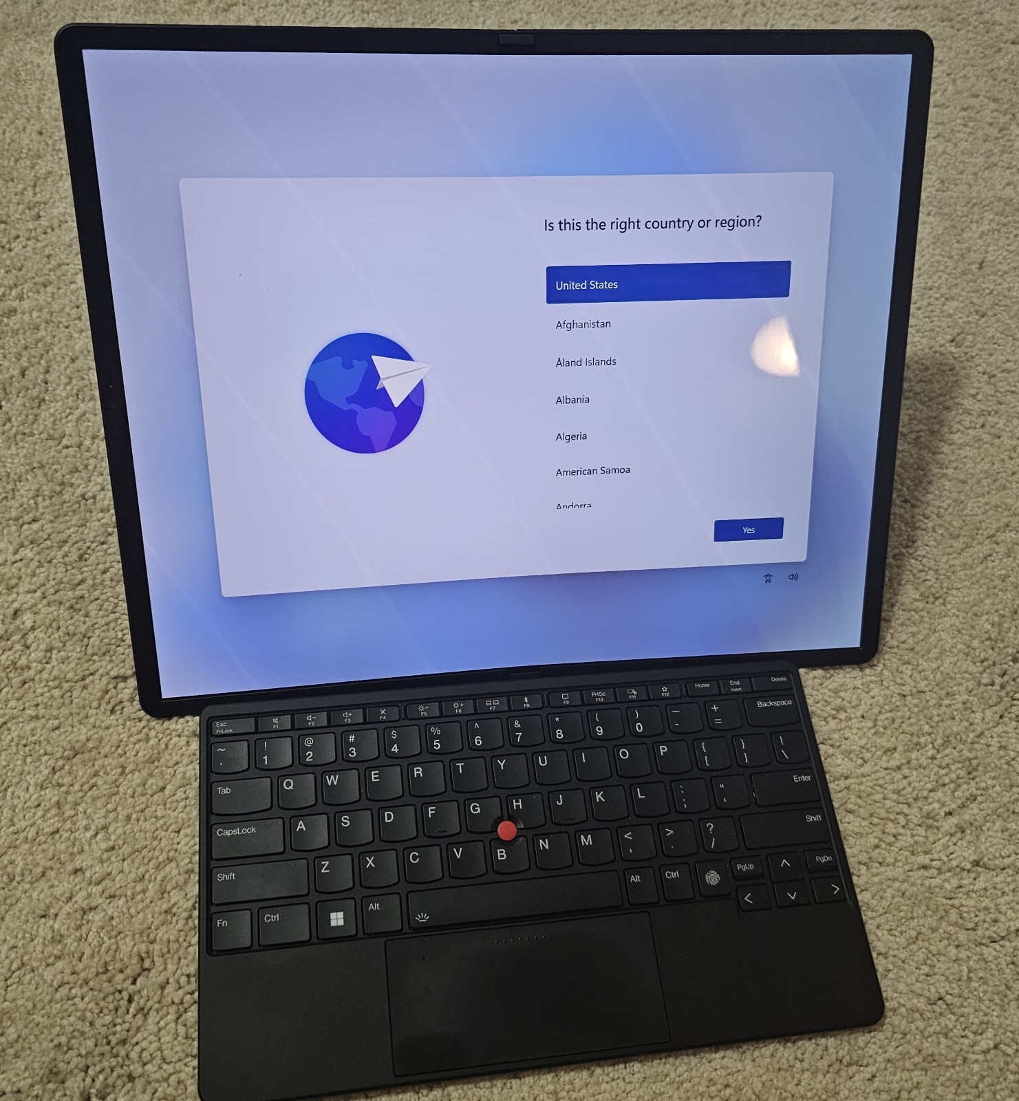 Lenovo Thinkpad X1 Fold 16 G1 16.3″ Touch Laptop i7-1260U 32GB RAM 1TB SSD W11H
