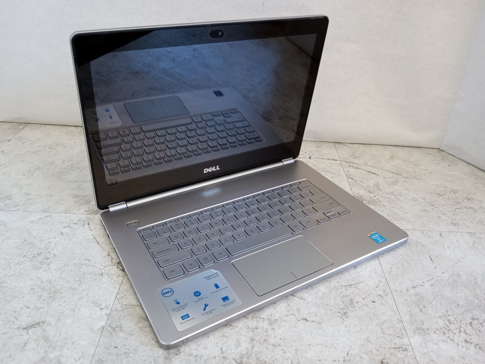 Dell Inspiron 7437 14″ FHD Touchscreen i7-4510U 8GB RAM – BAD DISPLAY -RR