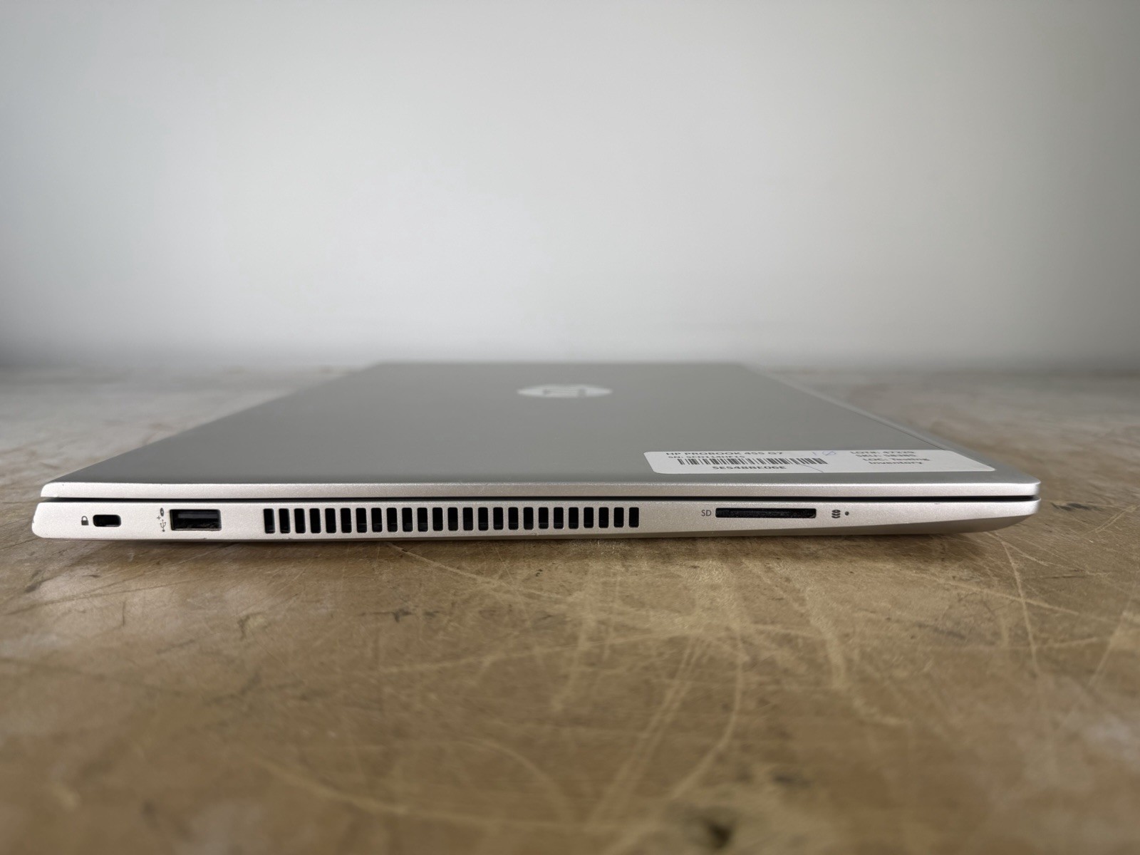 HP PROBOOK 455 G7 AMD RYZEN 3 4300U @ 2.7 GHz, 4GB RAM, NO HDD/OS – (PARTS)