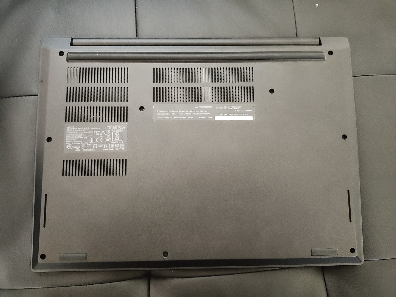 Lenovo ThinkPad E480 w/ 16GB RAM 256GB SSD No charger (used USB-C)