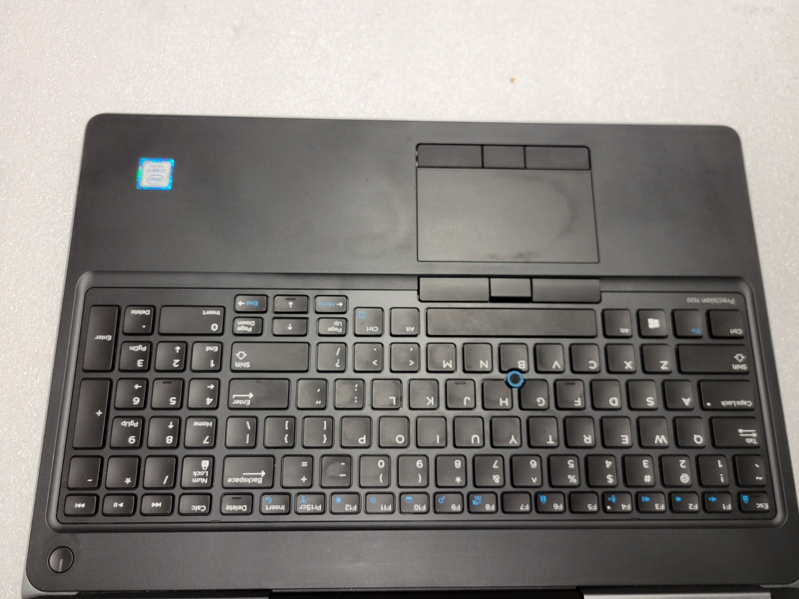 Dell precision 7520 i7-7820HQ NO RAM NO HDD NO CHARGER