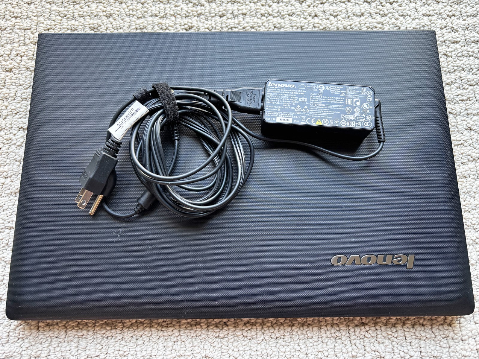 Lenovo G50-80 Laptop with Power Cord For Parts